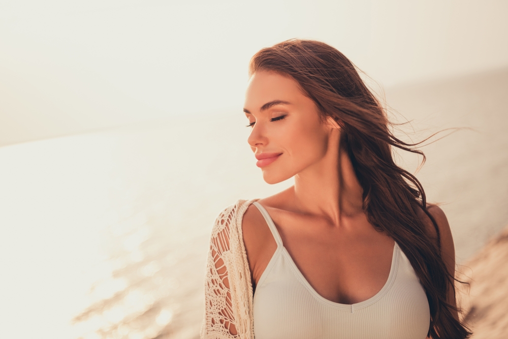 Dr Jing wang's patient after antiwrinkle and dermal filler treatment